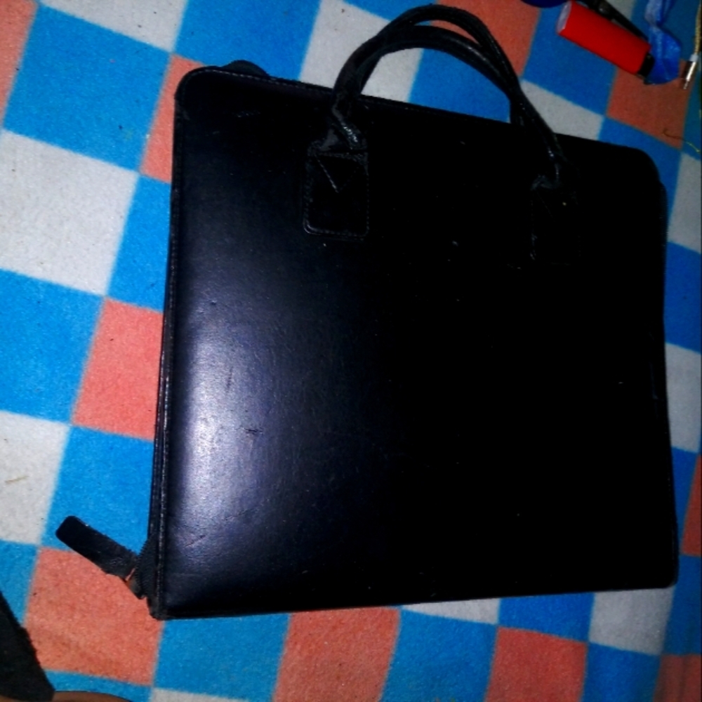 Leather Organizer for work